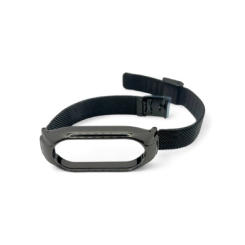 Ремешок для фитнес браслета BeCover Metal для Xiaomi Mi Smart Band 10 Black (713623)