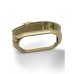 Ремешок для фитнес браслета BeCover Metal для Xiaomi Mi Smart Band 10 Gold (713625)