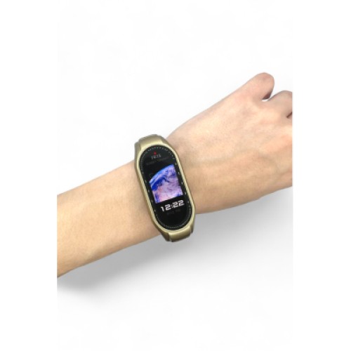 Ремешок для фитнес браслета BeCover Metal для Xiaomi Mi Smart Band 10 Gold (713625)