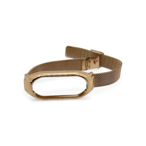 Ремешок для фитнес браслета BeCover Metal для Xiaomi Mi Smart Band 10 Rose Gold (713626)