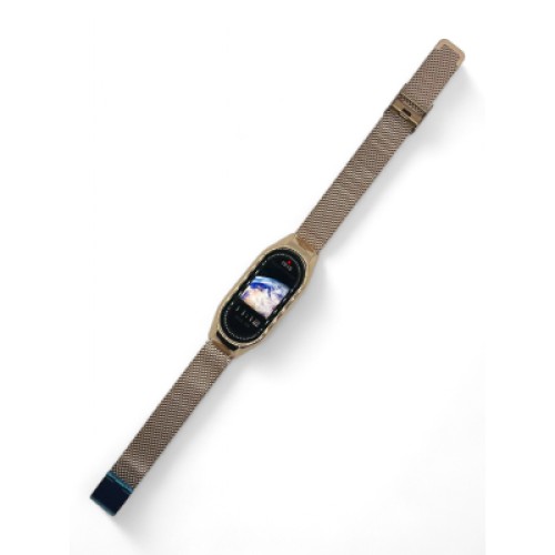 Ремешок для фитнес браслета BeCover Metal для Xiaomi Mi Smart Band 10 Rose Gold (713626)
