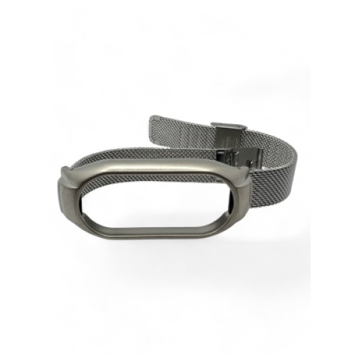 Ремешок для фитнес браслета BeCover Metal для Xiaomi Mi Smart Band 10 Silver (713624)