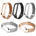 Ремешок для фитнес браслета BeCover Metal для Xiaomi Mi Smart Band 8 Gold (709359)