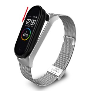 Ремешок для фитнес браслета BeCover Metal для Xiaomi Mi Smart Band 8 Silver (709358)