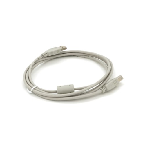 Кабель для принтера USB 2.0 AM/BM 1.8m ferrite white Voltronic (YT-AM/BM-1.8W)