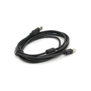 Кабель для принтера USB 2.0 AM/BM 3.0m ferrite black Voltronic (YT-AM/BM-3.0B)