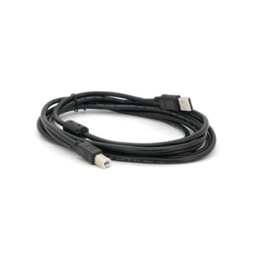 Кабель для принтера USB 2.0 AM/BM 3.0m ferrite black Voltronic (YT-AM/BM-3.0B)