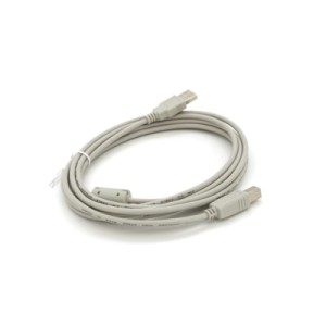 Кабель для принтера USB 2.0 AM/BM 3.0m ferrite white Voltronic (YT-AM/BM-3.0W)