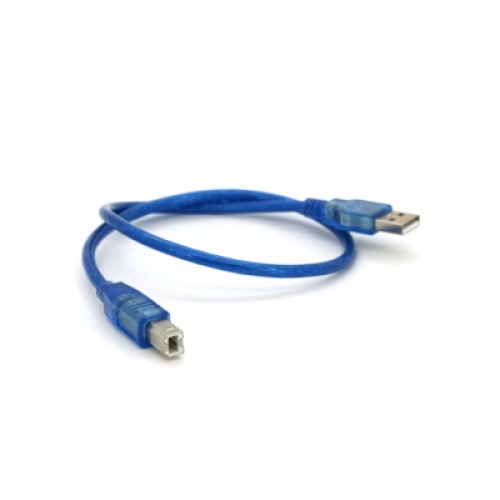Кабель для принтера USB 2.0 AM/BM 0.5m blue Ritar (YT-AM/BM-0.5TBL)