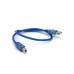 Кабель для принтера USB 2.0 AM/BM 0.5m blue Ritar (YT-AM/BM-0.5TBL)