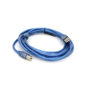 Кабель для принтера USB 2.0 AM/BM 3.0m ferrite blue Ritar (YT-AM/BM-3.0TBL)