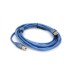 Кабель для принтера USB 2.0 AM/BM 3.0m ferrite blue Ritar (YT-AM/BM-3.0TBL)