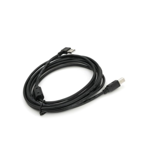 Кабель для принтера USB 2.0 AM/BM 3.0m 90° corner black Ritar (YT-AM/BM90°-3.0B)