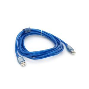 Дата кабель USB 2.0 AM/AM 3.0m blue Ritar (YT-AM/AM-3.0TBL)
