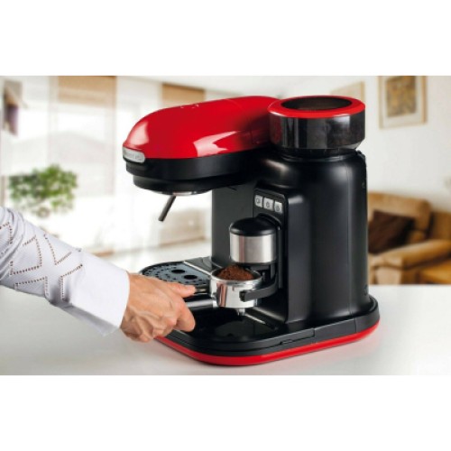 Рожковая кофеварка эспрессо Ariete 1318 Espresso Moderna Red (00M131800AR0)
