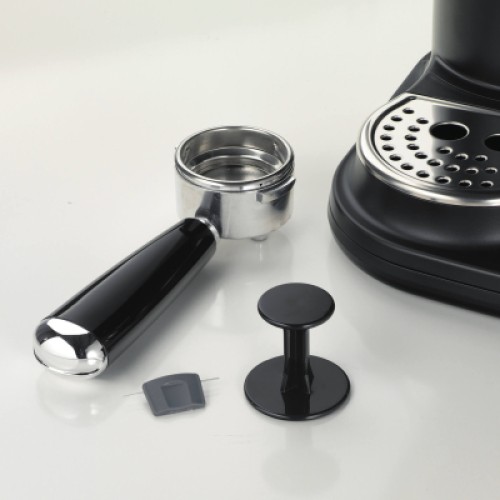 Рожковая кофеварка эспрессо Ariete 1318 Espresso Moderna Black (00M131802AR0)