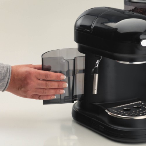 Рожковая кофеварка эспрессо Ariete 1318 Espresso Moderna Black (00M131802AR0)