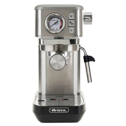 Рожковая кофеварка эспрессо Ariete 1381 Silver (00M138110AR0)