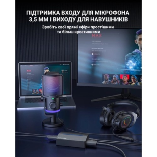Устройство захвата видео Fifine V3 Game collection card (V3)