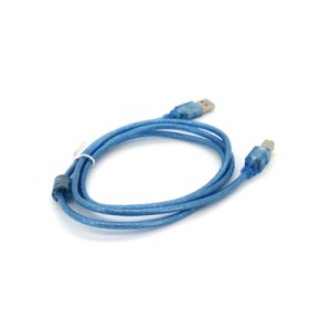 Кабель для принтера USB 2.0 AM/BM 1.5m ferrite blue Ritar (YT-AM/BM-1.5TTR)