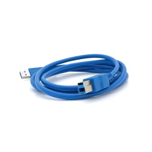 Кабель для принтера USB 3.0 AM/BM 1.5m blue Voltronic (YT-3.0AM\BM-1.5BL)