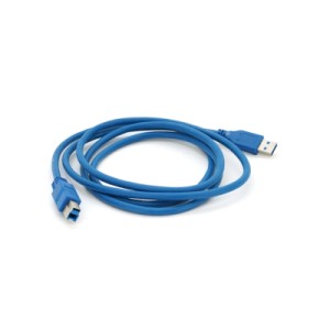 Кабель для принтера USB 3.0 AM/BM 1.8m blue Voltronic (YT-3.0AM\BM-1.8BL)