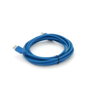 Кабель для принтера USB 3.0 AM/BM 3.0m blue Voltronic (YT-3.0AM\BM-3.0BL)
