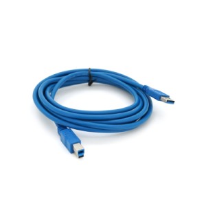 Кабель для принтера USB 3.0 AM/BM 3.0m blue Voltronic (YT-3.0AM\BM-3.0BL)