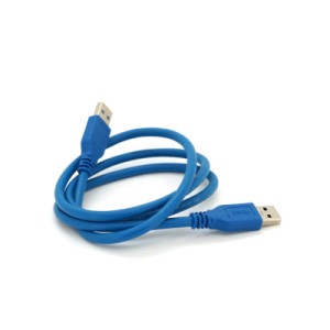 Дата кабель USB 3.0 AM/AM 1.0m Blue Voltronic (YT-3.0AM+AM-1.0)