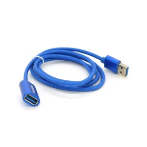 Дата кабель USB 3.0 AM/AF 1.2m black KAKUSIGA (YT-AM/AF-KSC-753)