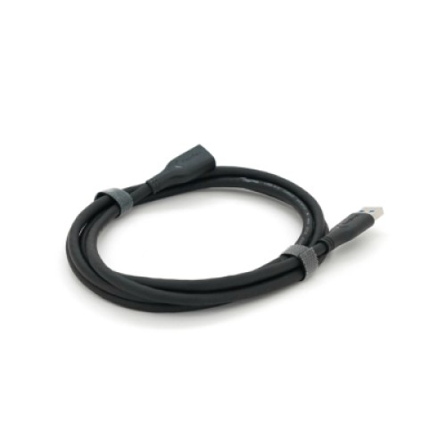 Дата кабель USB 3.0 AM/AF 1.5m black VEGGIEG (YT-3.0AM\AF-1.5BL)
