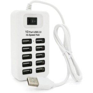 Концентратор Voltronic USB 2.0 to 10xUSB passive (05730)