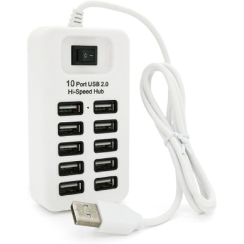 Концентратор Voltronic USB 2.0 to 10xUSB passive (05730)