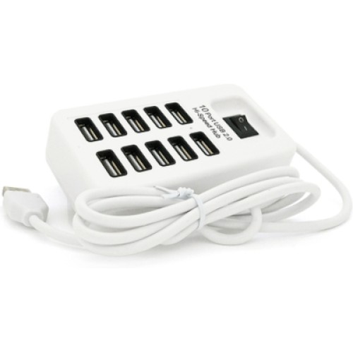 Концентратор Voltronic USB 2.0 to 10xUSB passive (05730)