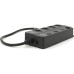 Концентратор Voltronic USB 3.0 to 4xUSB with LED buttons black (YT-3H4A)