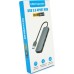 Концентратор Voltronic USB 3.0 to 4xUSB 0.2m aluminum (YT-3H4/2TB)