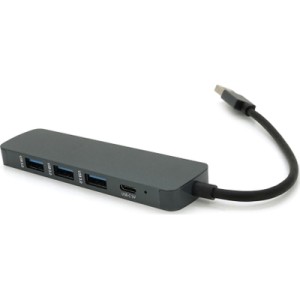 Концентратор Voltronic USB 3.0 to 4xUSB 0.2m aluminum (YT-3H4/2TB)