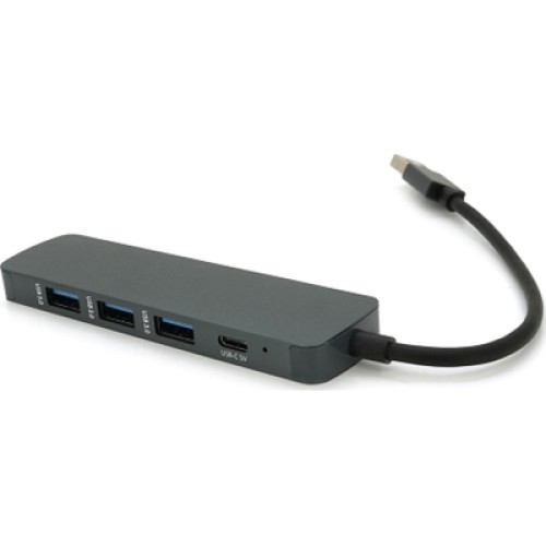 Концентратор Voltronic USB 3.0 to 4xUSB 0.2m aluminum (YT-3H4/2TB)