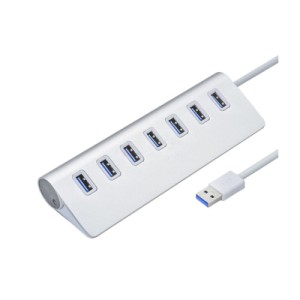 Концентратор Voltronic USB 3.0 to 7xUSB 0.2m aluminum (YT-3HA7/2TB)