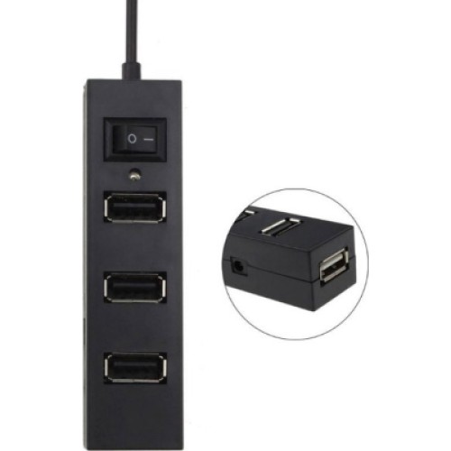 Концентратор Voltronic USB 3.0 to 4xUSB black (YT-HUB4-B)
