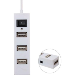 Концентратор Voltronic USB 3.0 to 4xUSB white (YT-HUB4-W)