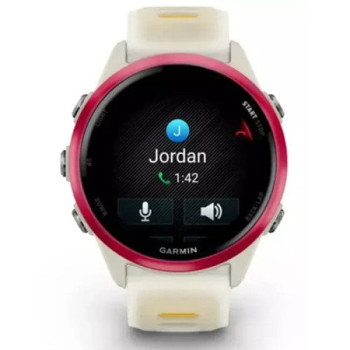 Смарт-часы Garmin Forerunner 570 - 42MM, Bone/Raspberry/Mango, GPS смарт-годин (010-02970-02)