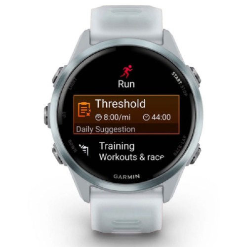 Смарт-часы Garmin Forerunner 570 - 42MM, Whitestone/Cloud Blue, GPS смарт-годи (010-02970-01)