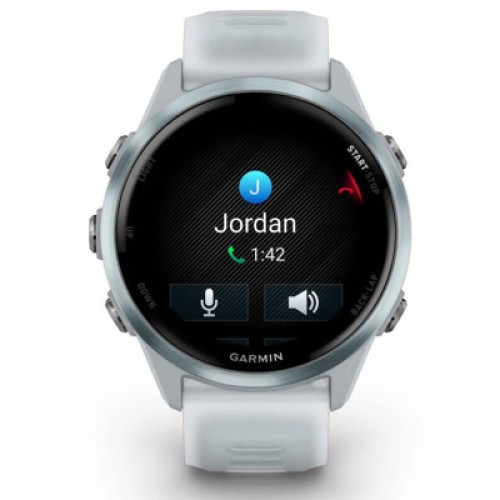 Смарт-часы Garmin Forerunner 570 - 42MM, Whitestone/Cloud Blue, GPS смарт-годи (010-02970-01)