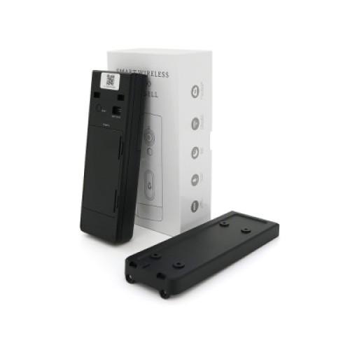 Дверной звонок YOSO Wi-Fi video 2MP battery -18650 SD card black (DoorVision-WIFI-02-2)