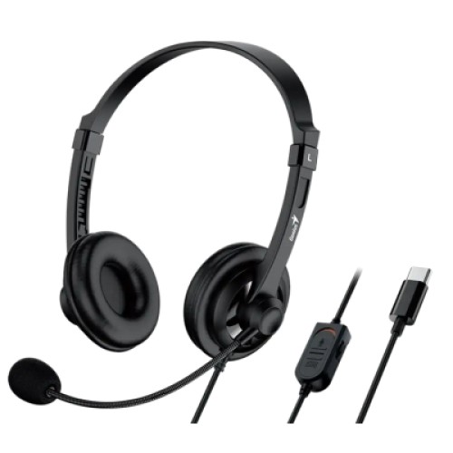 Наушники Genius HS-230U USB-C Black (31710021405)