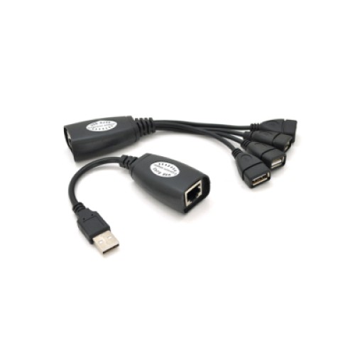 Адаптер Voltronic USB extender 50 m RJ-45 to 4xUSB AF (YT-EC USB-RJ-45/M+4RJ-45)