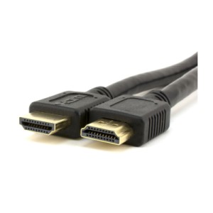 Кабель мультимедийный HDMI M to HDMI M 0.3m V1.4 black Merlion (YT-HDMI(M)/(M)HS-0.3m)