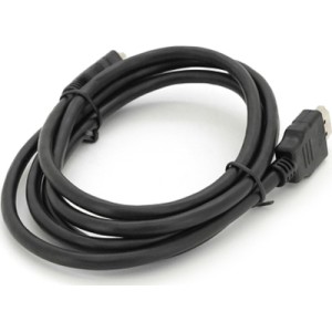 Кабель мультимедийный HDMI M to HDMI M 1.5m V1.4 black Merlion (YT-HDMI(M)/(M)HS-1.5m-5)