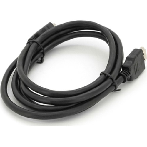 Кабель мультимедийный HDMI M to HDMI M 1.5m V1.4 black Merlion (YT-HDMI(M)/(M)HS-1.5m-5)